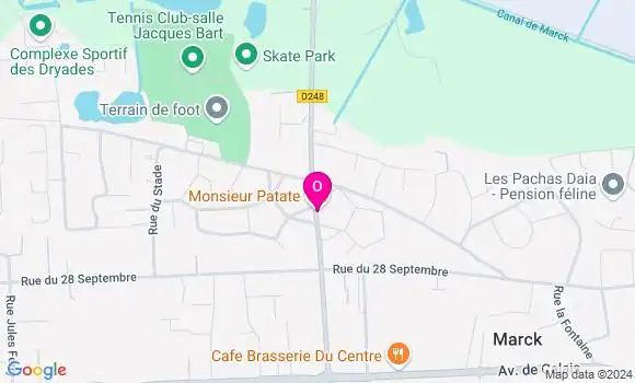 Localisation Marion Lecouffe