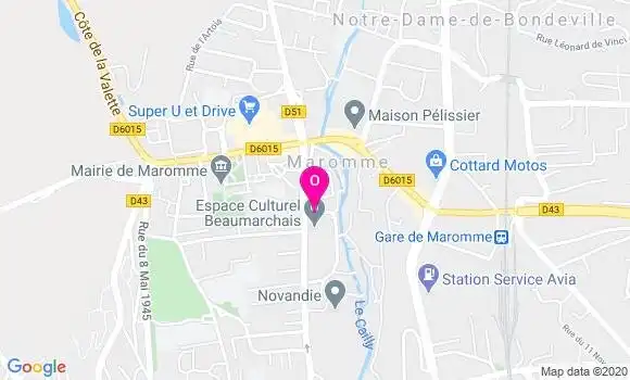 Localisation Caroline Fruish