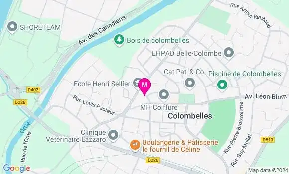 Localisation Adeline Castel