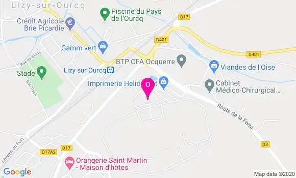 Localisation Estelle Dommanget