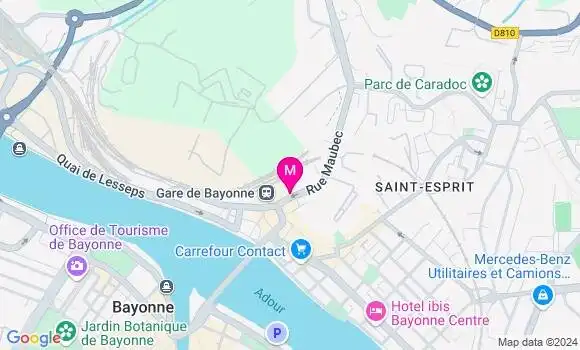 Localisation Mathilde Biscar