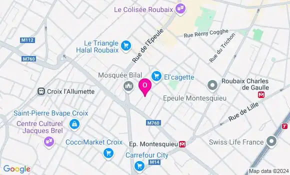 Localisation Juliette Merckx