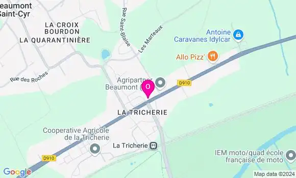 Localisation Emilie Cacault