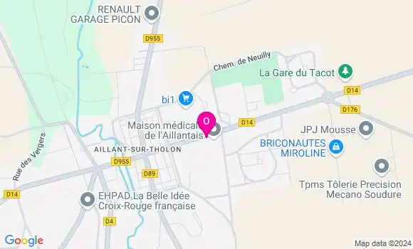 Localisation Lucie Fillot
