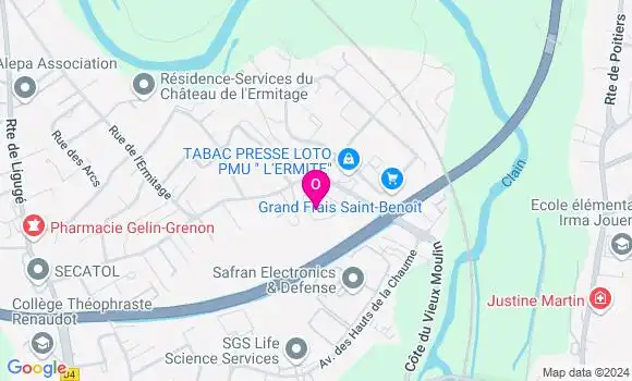 Localisation Claire Soucasse