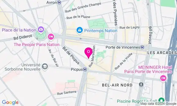 Localisation Odette Serca