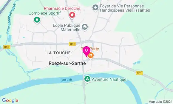Localisation Sandra Chailleu
