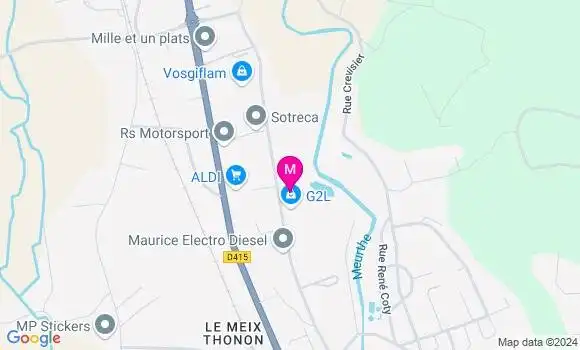 Localisation Manon Georges