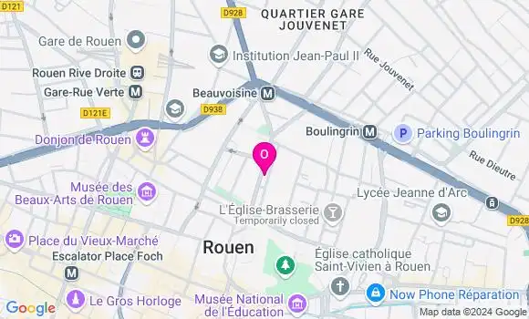 Localisation Ann Capucine Verley