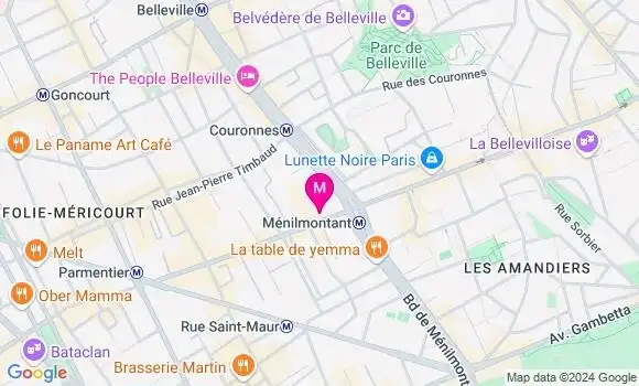 Localisation Evelyne Moutard