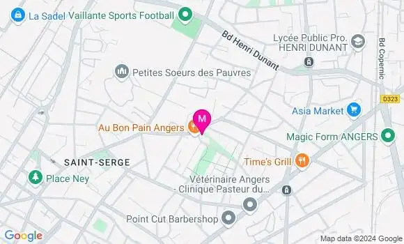 Localisation Pauline Bouchara