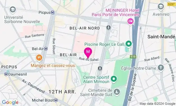 Localisation Lucas Perrier