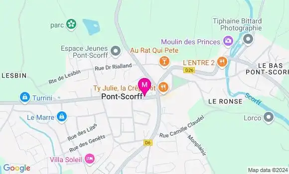 Localisation Mathilde Godin