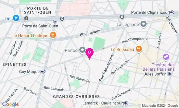 Localisation Pauline Garnier Genevoy