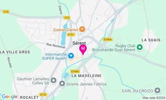 Localisation Pascale Mechin