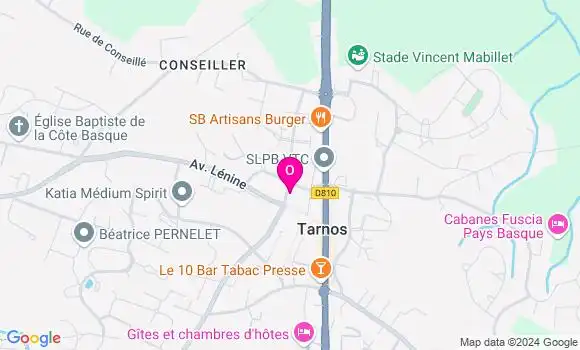 Localisation Marion Pages