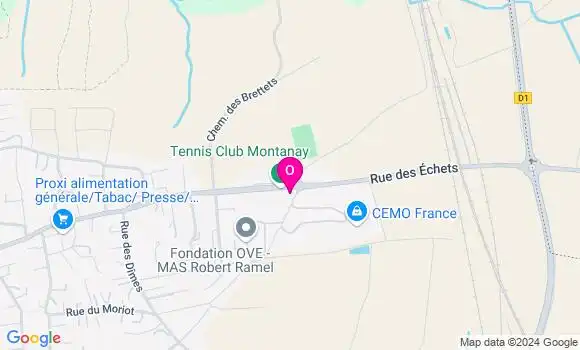 Localisation Oriane Bineau