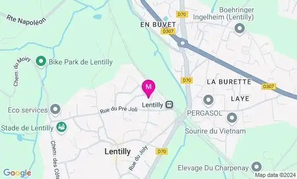 Localisation Anne Claire Dugue