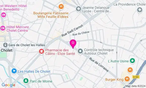Localisation Clarisse Huberdeau