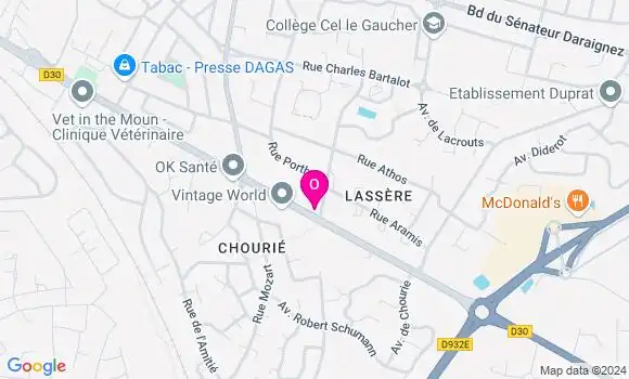 Localisation Axelle Darrieutort
