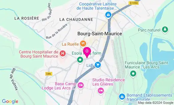 Localisation Aude Delbos