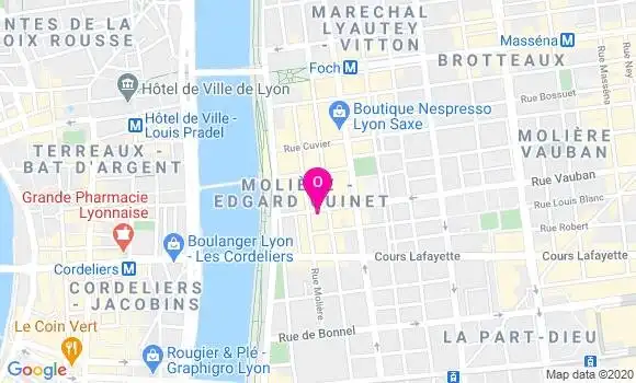 Localisation Aurore Raimbault