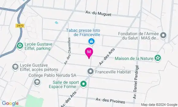 Localisation Nathalie Bertrand