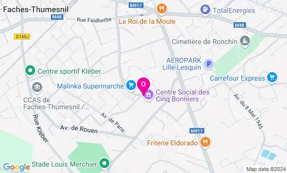 Localisation Camille Lefevre