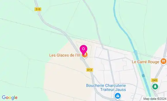 Localisation Laurine Hirsinger
