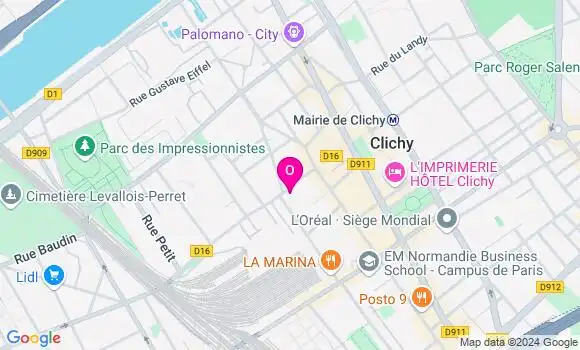 Localisation Milena Thierry
