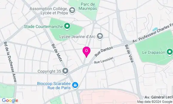 Localisation Marie Melissa Thibault
