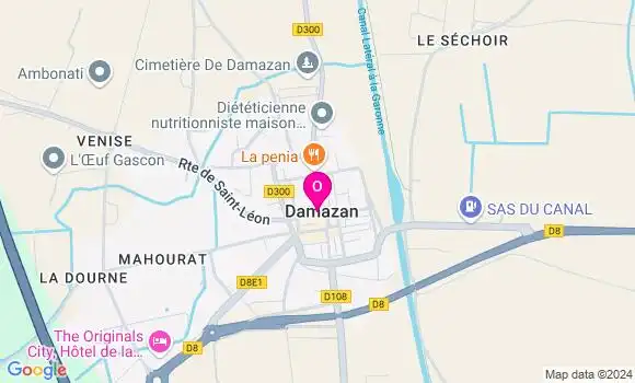 Localisation Tiphaine Bruyere