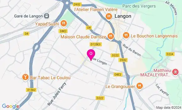 Localisation Jeanne Ducos