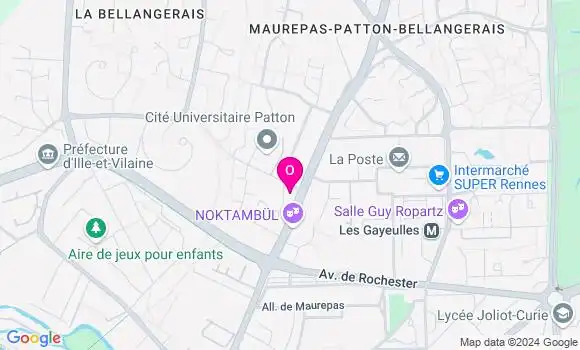 Localisation Manon Boudard