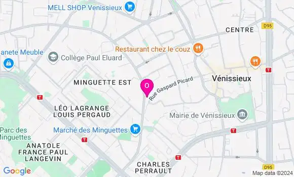 Localisation Mathilde Benoit