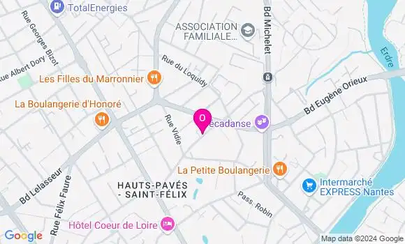 Localisation Laure Nicolas