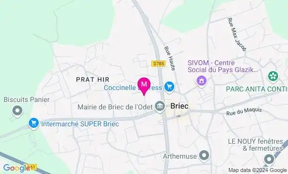 Localisation Melanie Favennec