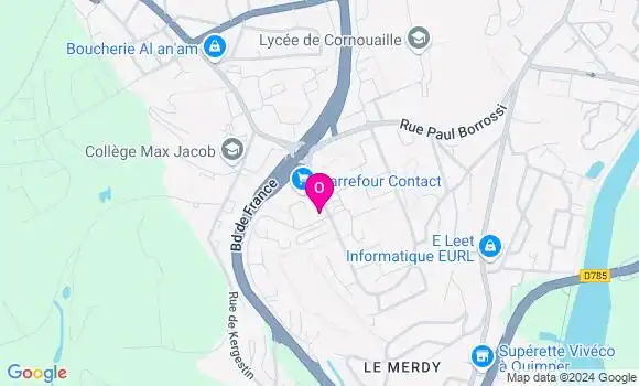 Localisation Laurence Launay