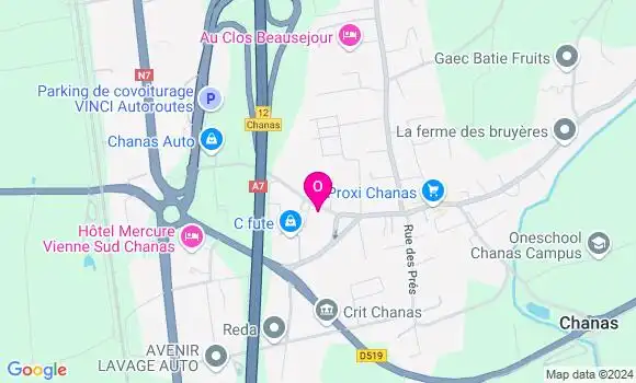 Localisation Pauline Drouet