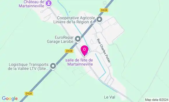 Localisation Séverine Flahaut
