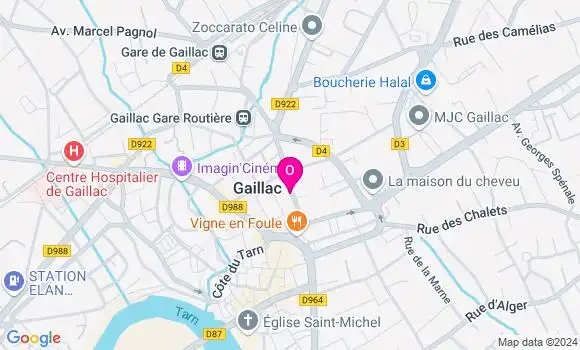 Localisation Clarisse Le Floch