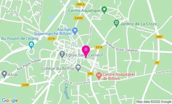 Localisation Audrey Carmona