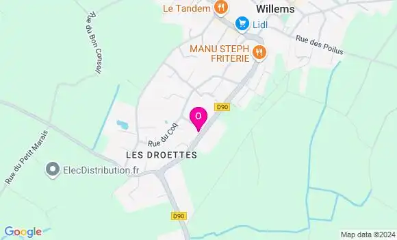 Localisation Aude Morelle