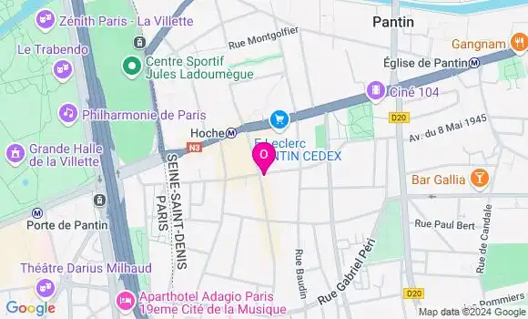 Localisation Clémentine Paris