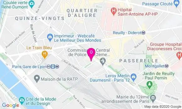 Localisation Fabrice Ravenel
