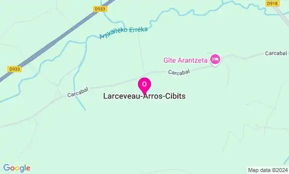 Localisation Ana Sallaberry