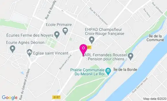 Localisation Berangere Galmiche