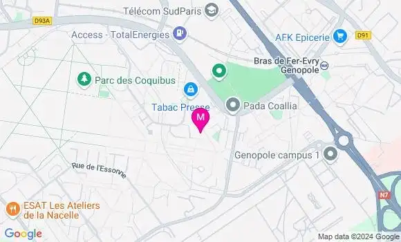 Localisation Emmanuelle Brouard