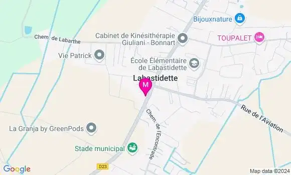 Localisation Isabelle Puech