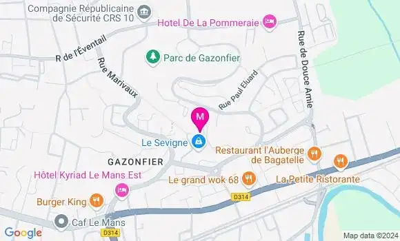 Localisation Marion Poilane